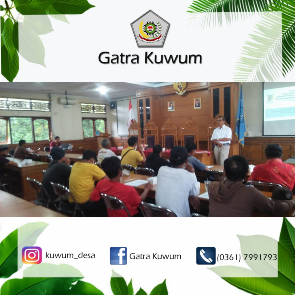 BIMBINGAN TEKNIS PEMELIHARAAN SUMUR RESAPAN OLEH JANMA